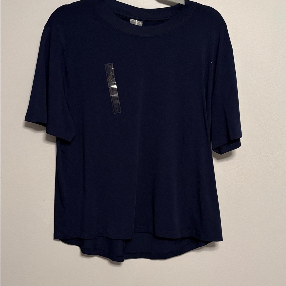 Alia Deep Blue Everyday Tee